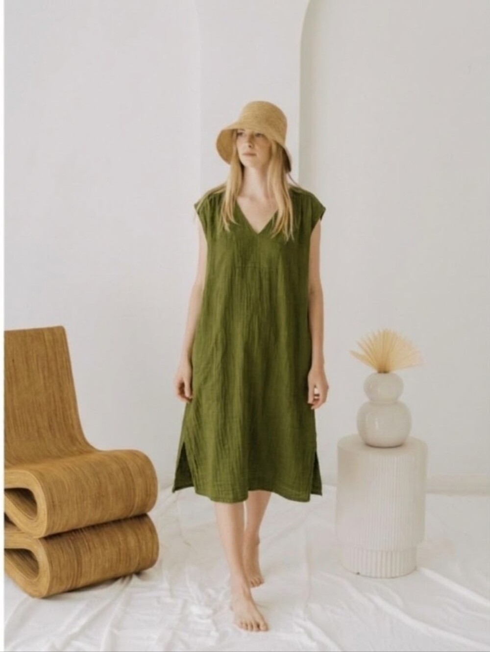 LAUDE the Label Wynne Dress in Green